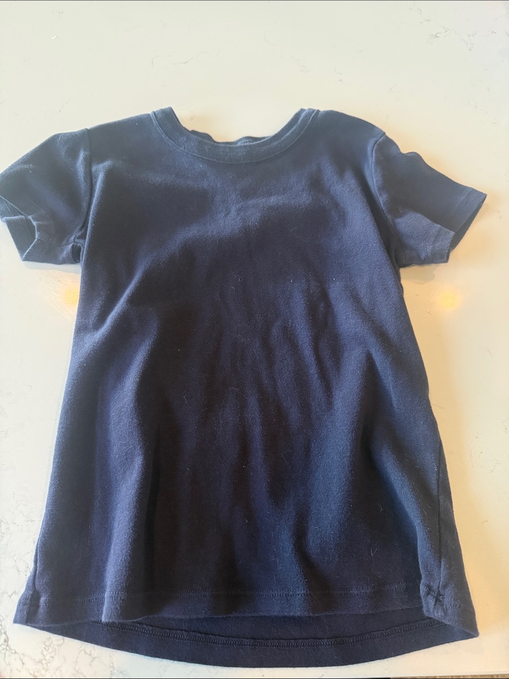 Brandy Melville Navy Short Sleeve Kids Tee
